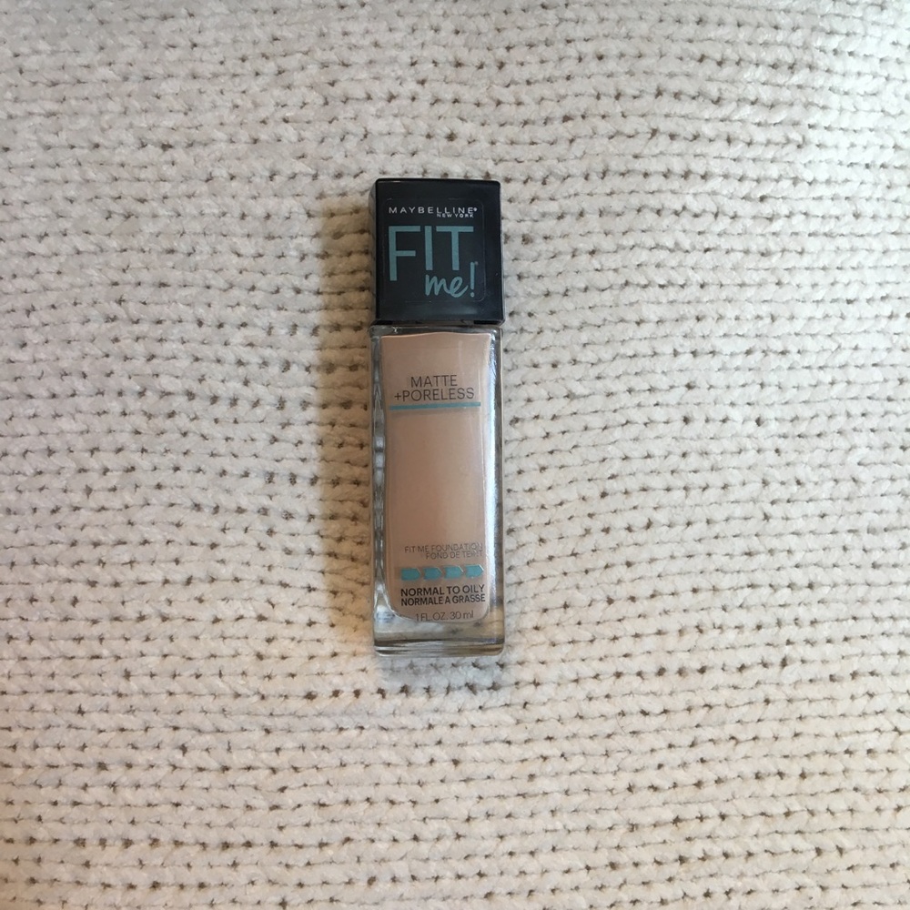 New Maybelline fit me matte foundation!